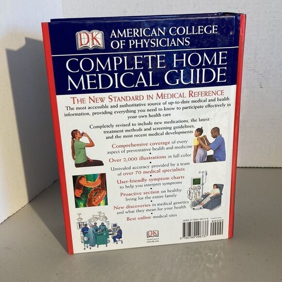 American College of Physicians Complete Home Medical Guide Hardcover Book - Picture 3 of 7